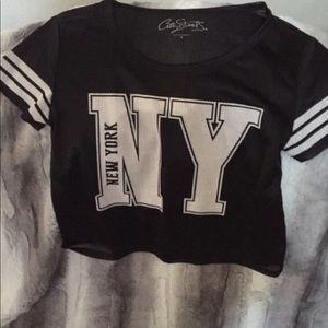 Cropped jersey